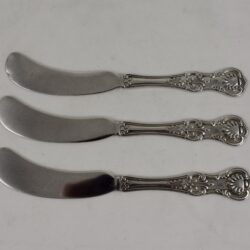 Caldwell Kings Pattern Sterling Spreaders, set/3
